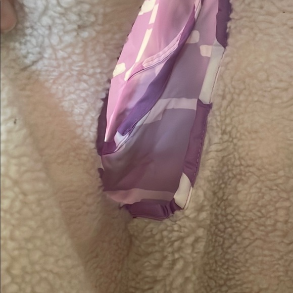 Hunter Original 2PC  Shell Jacket & Faux Sherpa Purple Abstract Jacket and Vest - Picture 8 of 15